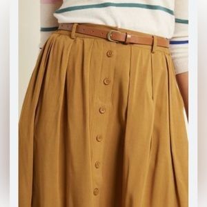 Bookstore’s Best A-Line Skirt in Butterscotch